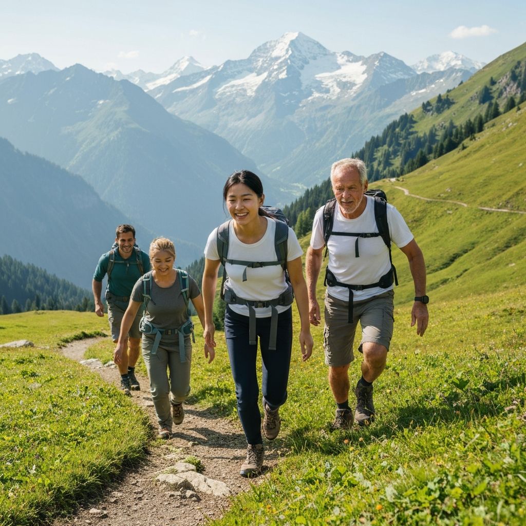Aktiver Lebensstil in der Natur